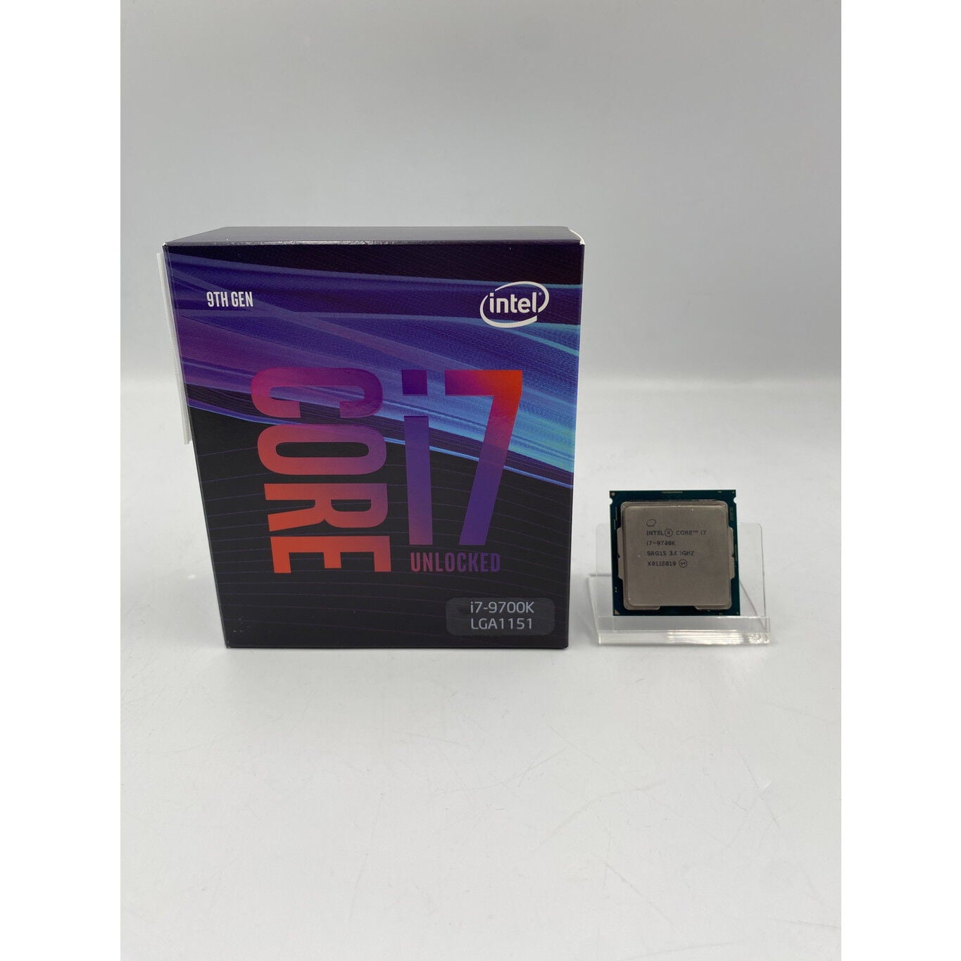 中古 INTEL Core i7 9700K (1151/3.60GHz/12M/C8/T8) 138481 （381146