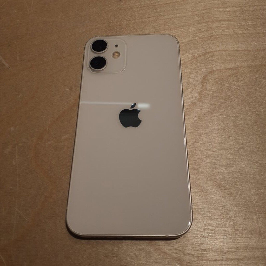 中古 【au】Apple iPhone12 mini 5.4インチ 128GB (ホワイト) MGDM3J/A