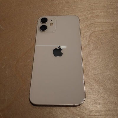 【鹿児島店】中古  【au】Apple iPhone12 mini 5.4インチ 128GB (ホワイト)  MGDM3J/A 144036 