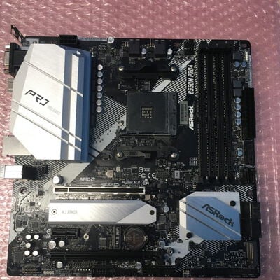 【博多店】中古  ASRock B550M Pro4 (B550 AM4 mATX DDR4) 142938 