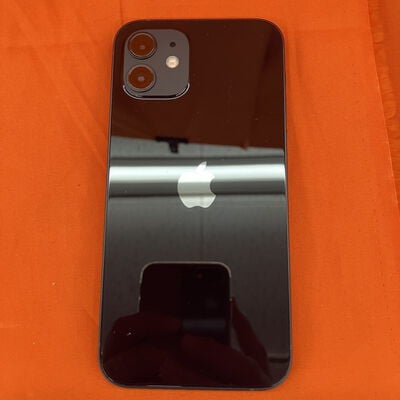 【なんば店】中古  【SIMロック解除済み】【docomo】Apple iPhone12 6.1インチ 64GB (ブラック) MGHN3J/A 155524 
