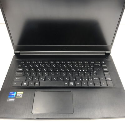 【福井日之出店】中古  MSIゲーミングノート(i7-11800H/16GB/SSD512GB/RTX3050/W11P) 5200001040 