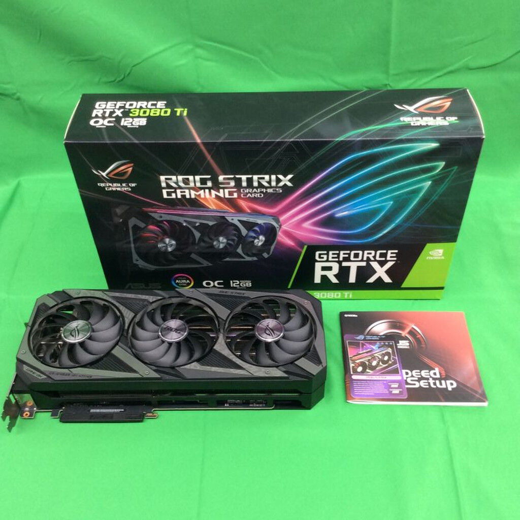 【中古美品】ROG-STRIX-RTX3080TI-O12G-GAMING 中古 ASUS ROG-STRIX-RTX3080TI-O12G-GAMING (RTX3080Ti 12GB