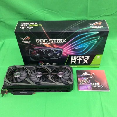【川崎店】中古  ASUS ROG-STRIX-RTX3080TI-O12G-GAMING (RTX3080Ti 12GB) 146241 