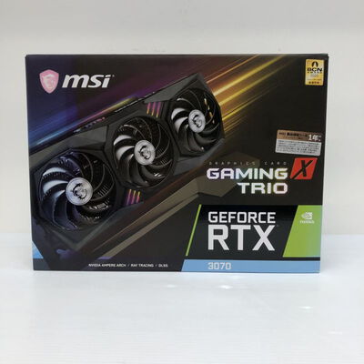 【徳島住吉店】中古  MSI GeForce RTX 3070 GAMING X TRIO (RTX3070 8G) 143901 