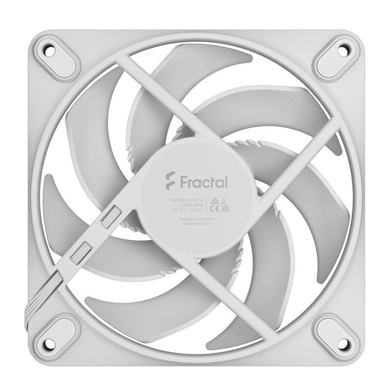 Fractal Design Momentum 12 White FD-F-MO1-1202 (ホワイト