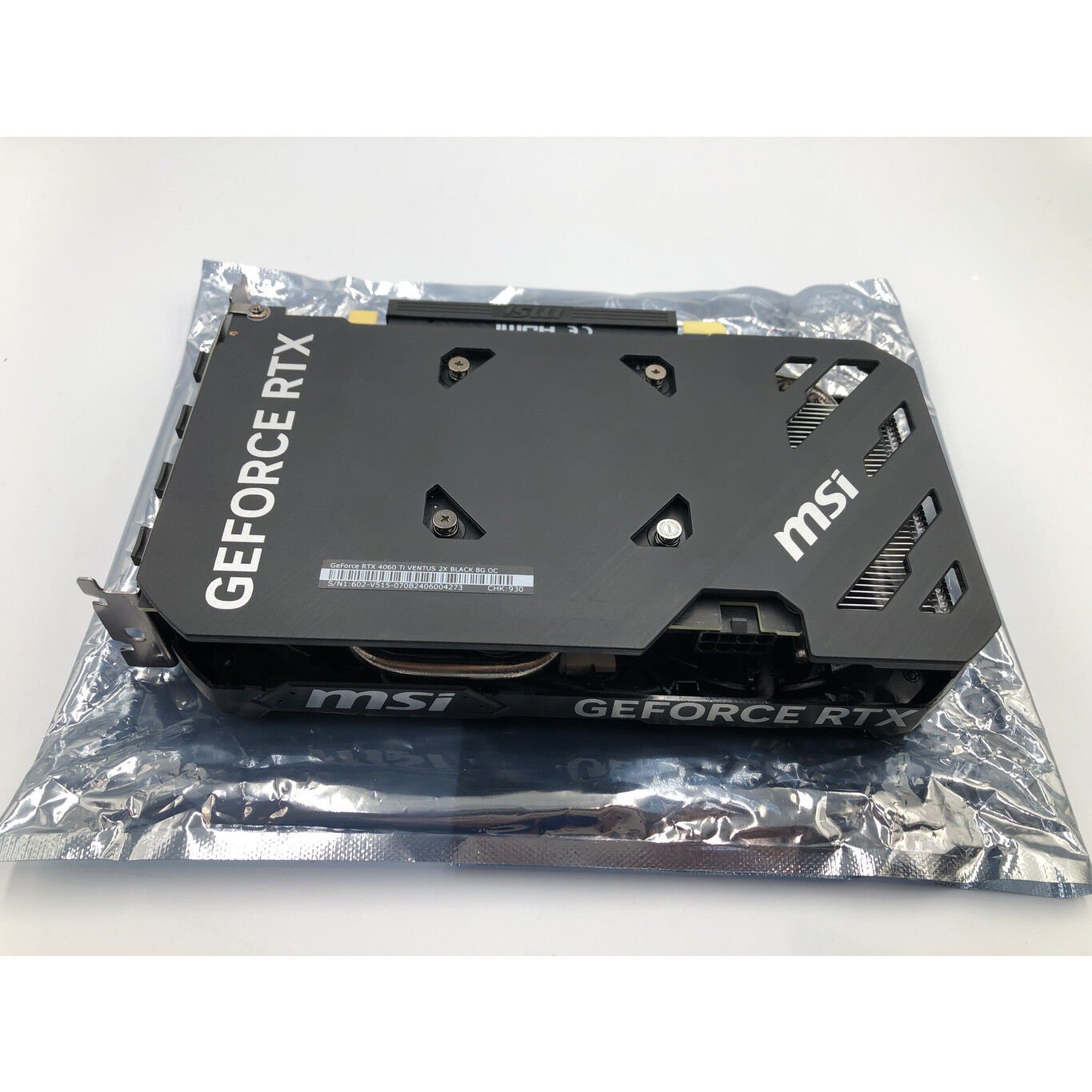 中古 MSI GeForce RTX 4060 Ti VENTUS 2X BLACK 8G OC?(RTX4060Ti 8GB