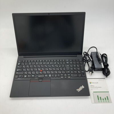 【堺七道店】中古  LENOVO E15 Gen2 MSO 指紋認証あり (Intel Core i5 1135G7 2.4GHz/8GB/SSD256GB/-/オンボード/15.6/1920x1080/GbE/Wi-Fi/WEBCAM/W11P/Microsoft Office Home and Business 2024) 188524 