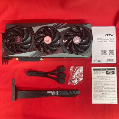 【千葉店】中古  MSI GeForce RTX 4080 16GB GAMING X TRIO (RTX4080 16GB) 153295 