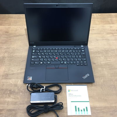 【佐賀南部バイパス店】中古  LENOVO ThinkPad X13 (AMD Ryzen 5 Pro 4650U 2.10GHz/32GB/SSD256GB/-/オンボード/13.3/1920x1080/Wi-Fi/WEBCAM/W11P/Microsoft Office Home and Business 2024) 184183 