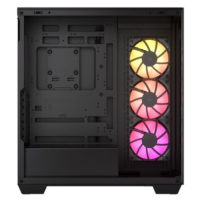 Corsair  3500X ARGB Tempered Glass Black CC-9011278-WW (E-ATX ガラス ブラック) 