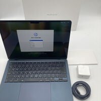 中古  Apple MacBookAir 13インチ G1604J/A Mid2022 Apple M2 16GB 512GB 10コアGPU 4780001452 