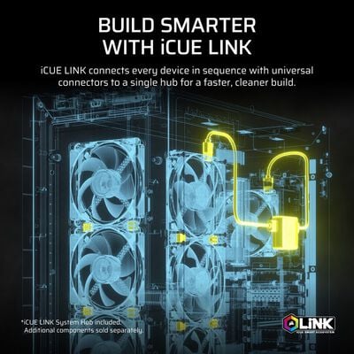 Corsair  iCUE LINK TITAN II 360 RX LCD Black CW-9061045-WW (ブラック) 