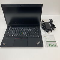 中古  LENOVO ThinkPad X13 (AMD Ryzen 5 Pro 4650U 2.10GHz/32GB/SSD256GB/-/オンボード/13.3/1920x1080/Wi-Fi/WEBCAM/W11P/Microsoft Office Home and Business 2024) 184183 