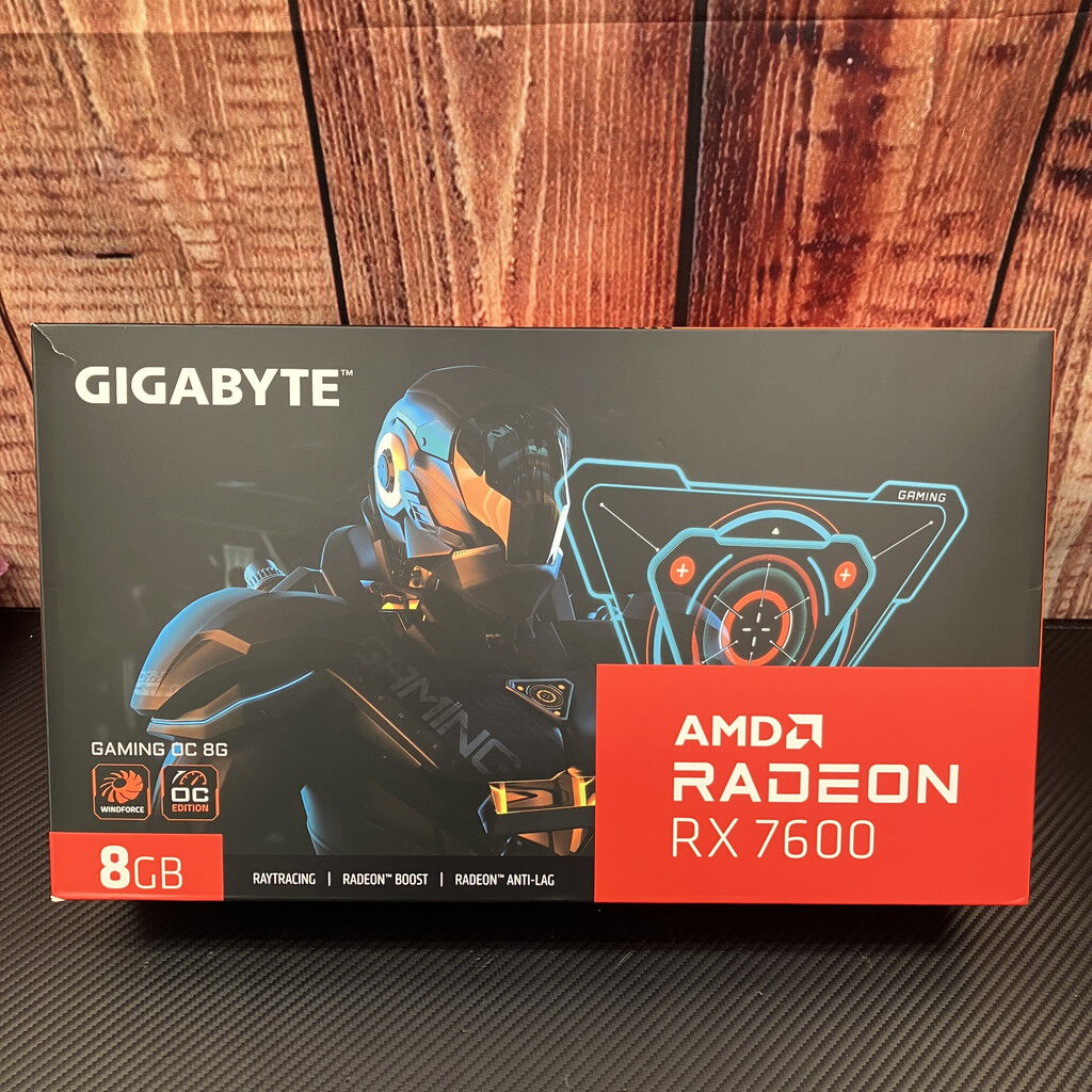 中古 GIGABYTE GV-R76GAMING OC-8GD (RX7600 8G) 162746 （353514