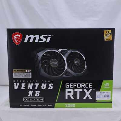 【通販センター】中古  MSI GeForce RTX 2060 VENTUS XS 6G OC（RTX2060 6GB） 3480042131 