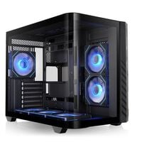 Thermaltake  Vision 330 CR ARGB Black CA-11V-00M1WN-00 (ATX ガラス ブラック) 