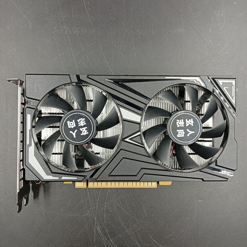 中古 玄人志向 GF-GTX1650D6-E4GB/DF3（GTX1650 4GB