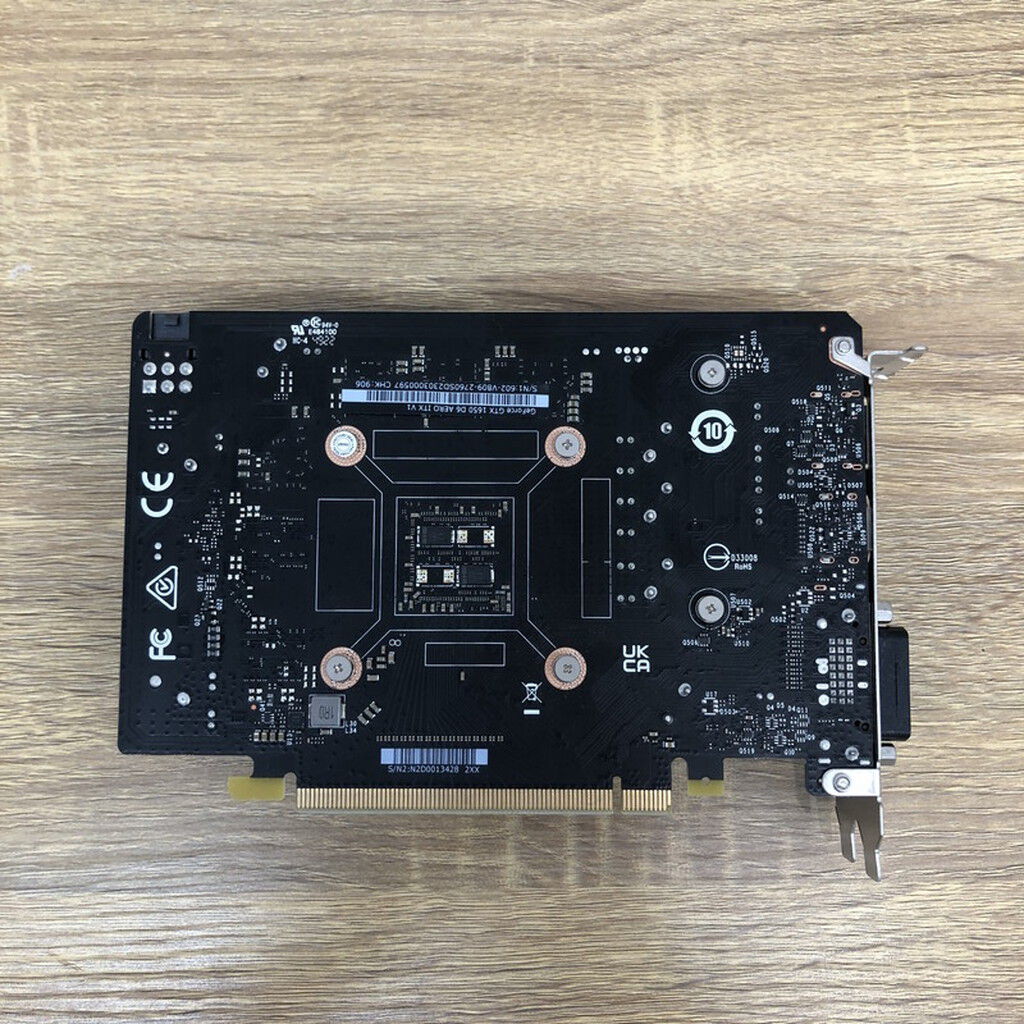 中古 MSI GeForce GTX 1650 AERO ITX 4G OC(GTX1650 4G GDR5) 139574