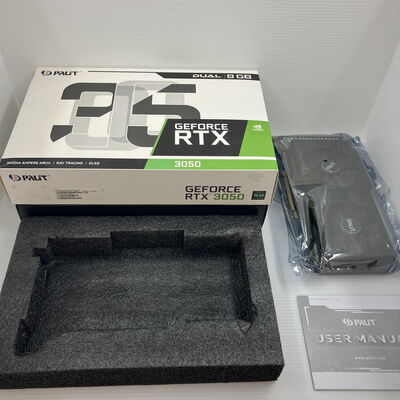 【秋葉原本店】中古  Palit NE63050019P1-190AD (RTX3050 8GB) 148964 