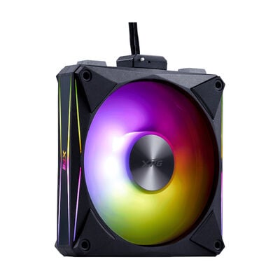 ADATA  HURRICANE MAG 120 ARGB PWM マグネット式ファン HURRICANEMAG120ARGBPWM4C-BKCWW (120mm ブラック 4個パック) 