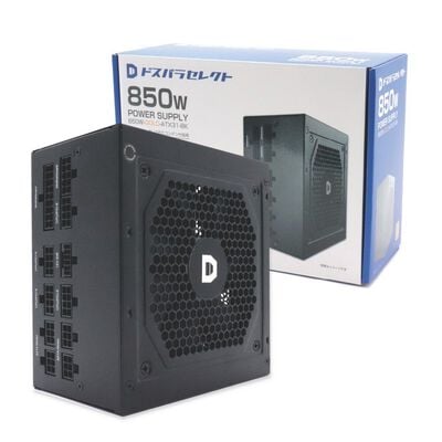 ドスパラセレクト  850W-GOLD-ATX31-BK (850W ブラック) 