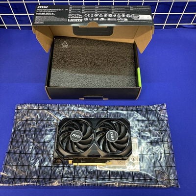【横浜駅前店】中古  MSI GeForce RTX 4060 Ti VENTUS 2X BLACK 8G OC (RTX4060Ti 8GB) 158559 