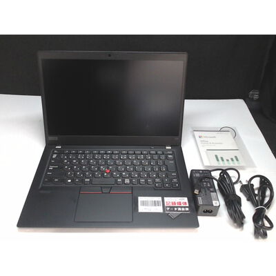 【前橋ｲﾝﾀｰｱｶﾏﾙ店】中古  LENOVO ThinkPad X13 (AMD Ryzen 5 Pro 4650U 2.10GHz/32GB/SSD256GB/-/オンボード/13.3/1920x1080/Wi-Fi/WEBCAM/W11P/Microsoft Office Home and Business 2024) 184183 