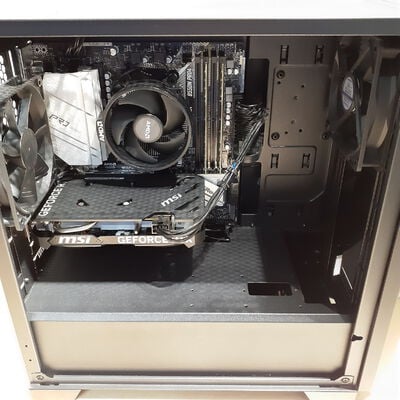 【鹿児島店】中古  mouse JG-A5G60B5AAC(Ryzen 5 4500/16GB/SSD512GB/RTX4060/W11H) 4700001061 