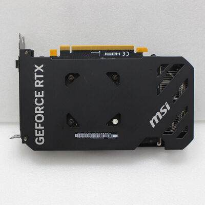 【通販センター】中古  MSI GeForce RTX 4060 VENTUS 2X BLACK 8G OC (RTX4060 8GB) 158792 