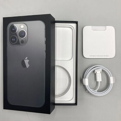 【熊本浜線店】中古  【国内版SIMフリー】Apple iPhone13 Pro 6.1インチ 128GB グラファイト MLUE3J/A 147453 