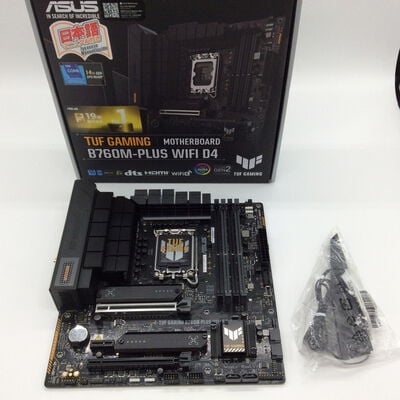 【浜松店】中古  ASUS TUF GAMING B760M-PLUS WIFI D4(B760 1700 mATX DDR4) 1300007785 