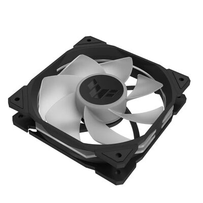 ASUS  TUF Gaming TR120 ARGB Reverse Fan - Single Pack ブラック (TUF GAMING TR120 FAN ARGB REVERSE BLACK) 
