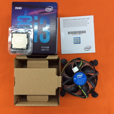 【なんば店】中古  Intel Core i3 9100F (1151/3.60GHz/6M/C4/T4) 140321 