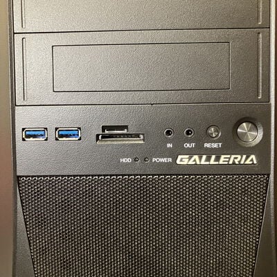 【富士青葉店】中古  THIRDWAVE GALLERIA KT(Intel Core i7 8700K/16GB/SSD1TB/DVDマルチ/NVIDIA GeForce GTX 1080 8GB/W11H64 MAR) 182668 
