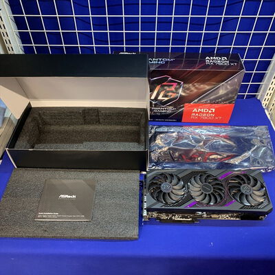 【横浜駅前店】中古  ASRock RX7800XT PG 16GO RX7800XT Phantom GamingOC (RX7800XT 16GB) 162733 