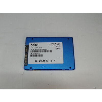 【前橋ｲﾝﾀｰｱｶﾏﾙ店】中古  Netac N560S-240G（2.5インチ SSD 240GB SATA） 3480036962 