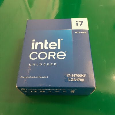 【鹿児島店】中古  INTEL Core i7 14700KF  (1700/3.4G/33M/C20/T28) 160701 