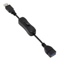 AINEX  U31AA-MF02S (USB3.2Gen1 Type-A 電源スイッチケーブル 20cm) 