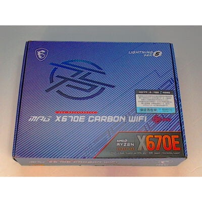 【前橋ｲﾝﾀｰｱｶﾏﾙ店】中古  MSI MPG X670E CARBON WIFI (X670E AM5 ATX DDR5) 152473 