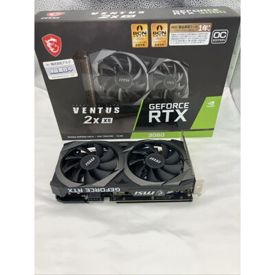 【仙台店】中古  MSI GeForce RTX 3060 VENTUS 2X XS 12G(RTX3060 12G) 175510 