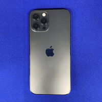 中古  【SIMロック解除済み】【docomo】Apple iPhone12 Pro Max 6.7インチ 128GB (グラファイト)  MGCU3J/A 155649 
