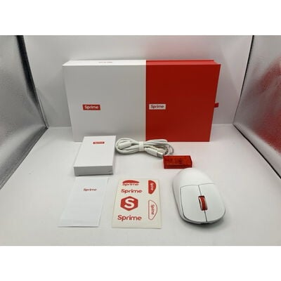 【仙台店】中古  Sprime PM1 Wireless Gaming Mouse White 3240011609 