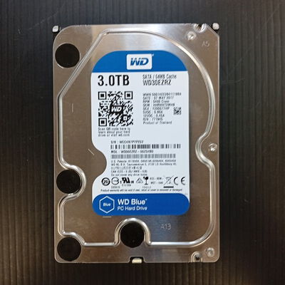 【大須店】中古  Western Digital WD30EZRZ-00Z5HB0（3.5インチ HDD 3TB SATA デスクトップ用） 3480034089 
