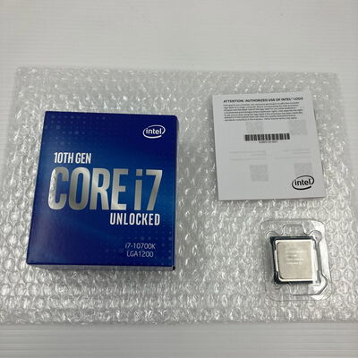 【秋葉原本店】中古  INTEL Core i7 10700K (1200/3.8G/16M/C8/16) 142592 