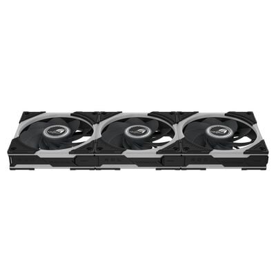 ASUS  ROG EURUX GR120 FAN ARGB REVERSE BLACK 3IN1 (120mm ブラック リバースファン 3個パック) 