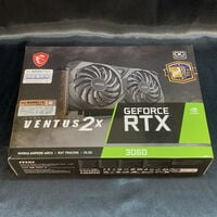 中古  MSI GeForce RTX 3060 VENTUS 2X 12G OC (RTX3060 12GB) 144777 