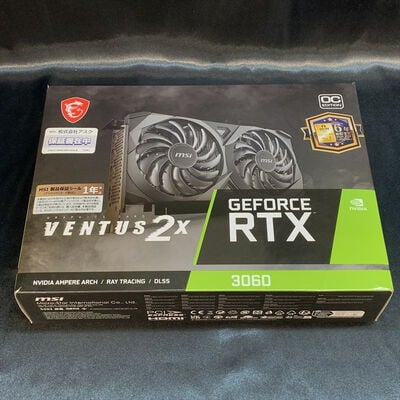【横浜駅前店】中古  MSI GeForce RTX 3060 VENTUS 2X 12G OC (RTX3060 12GB) 144777 
