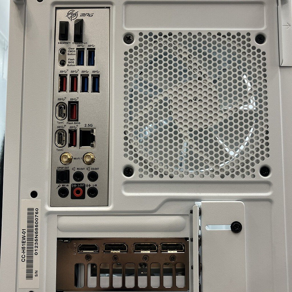 中古 自作PC(i5 14600K/64GB/SSD2TB+1TB/RTX5070/W11H) 3290007182