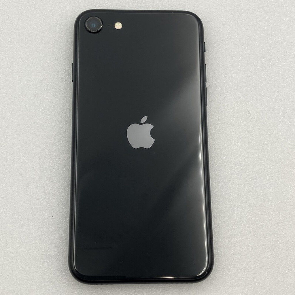 4-377 iPhoneSE　ブラック　64GB　本体　SIMロックなし 中古 【SIMロック解除済み】【au】Apple iPhoneSE 4.7インチ (第2世代